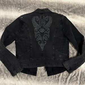 RARE!! Harley Davidson Moto Jacket